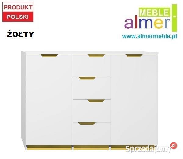 komoda młodzieżowa szuflady MODERN C4 140x40