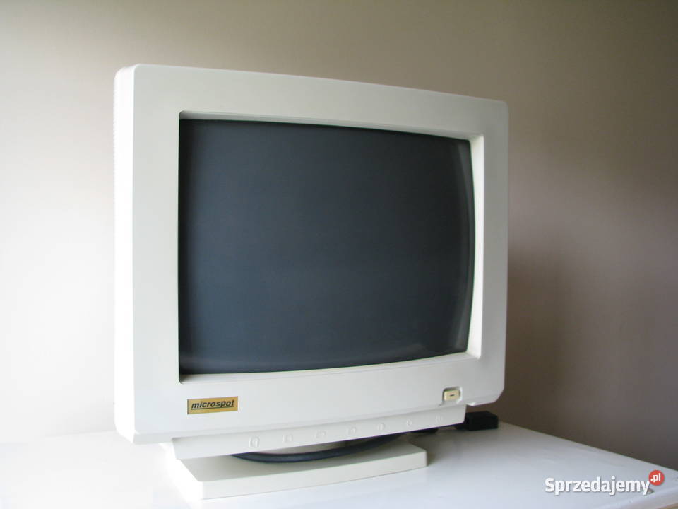 Monitor do komputera CRT Microspot 14 1995r Krapkowice sprzedam