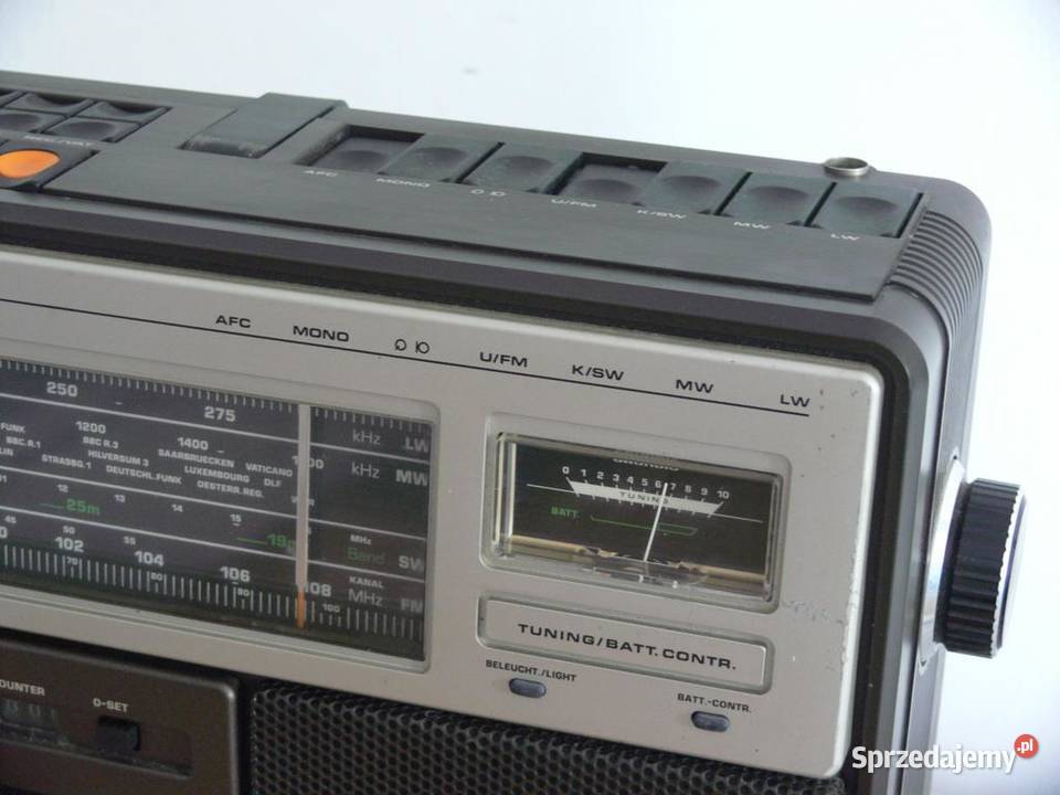 Radio magnetofon Grundig RR1020 Vinage WYSYŁKA Jasło