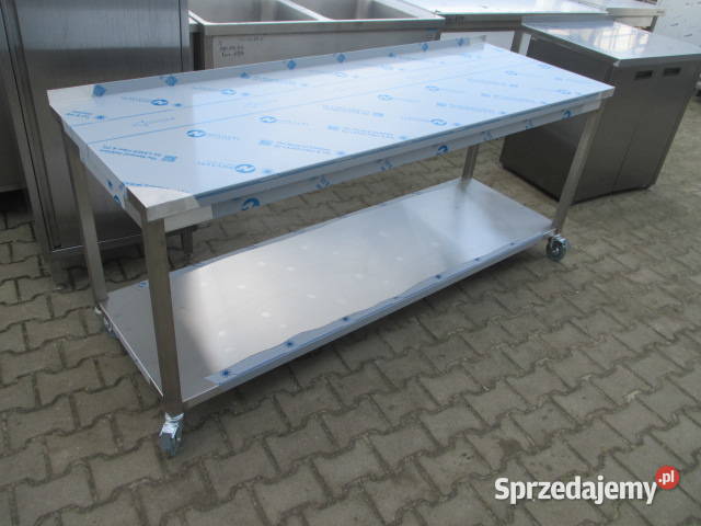 Stół Gastronomiczny Na Kołach Z Półką 2007085 Ostrów Wielkopolski