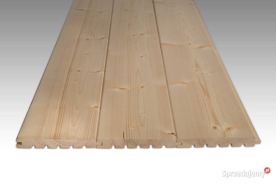 DESKA elewacyjna PŁASKA 196x20 suszona świerk Domaradz