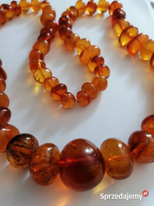 Naszyjnik Bursztyn Vintage 150gram