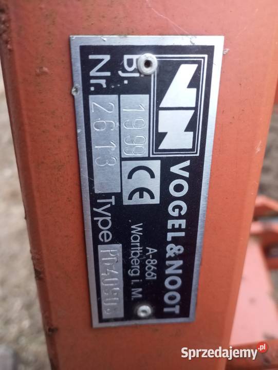 Agregat Ścierniskowy Vogel Noot 4m Buk