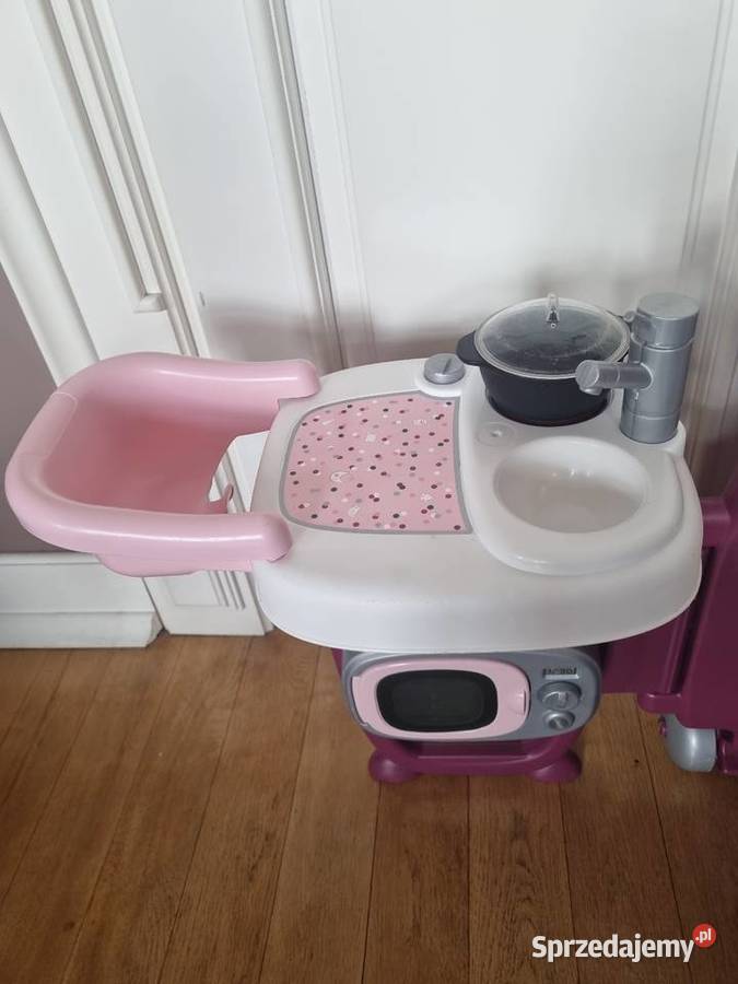 Kącik opiekunki Smoby Baby Nurse różowy mazowieckie Warszawa