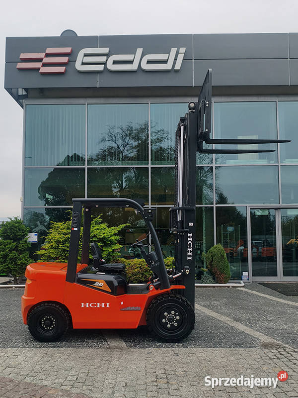 Wózek widłowy Hchi CPCD30 3 t duplex 3 m diesel małopolskie Kęty