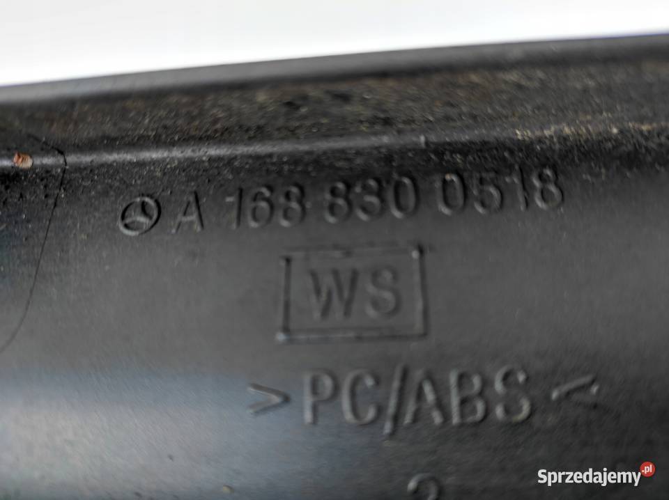 PODSZYBIE MERCEDES A KLASA W168 LIFT 2001 osobowe wielkopolskie Nowy Tomyśl