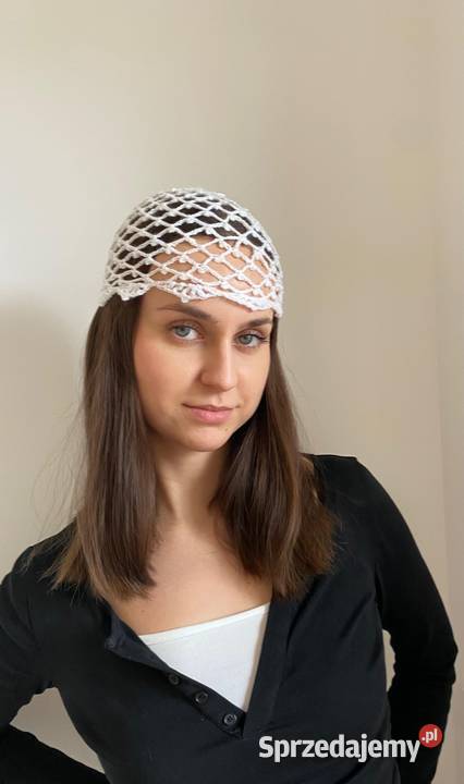 Ażurowa czapeczka dokerka Jastków