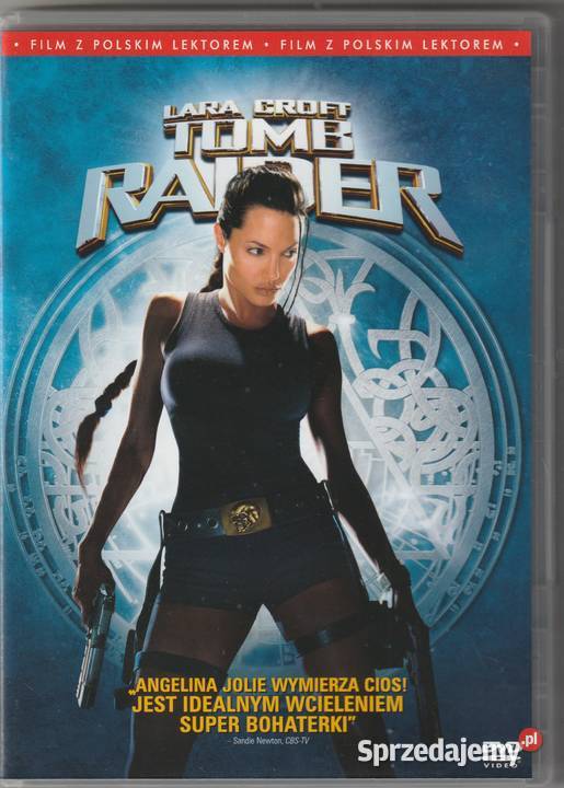 TOMB RAIDER Lara Croft Angelina Jolie DVD Pruszków