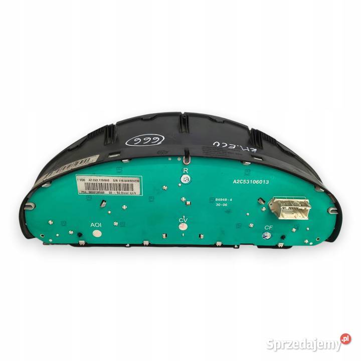 LICZNIK ZEGARY 9658138580 Peugeot 407 16 20 22 Chełm