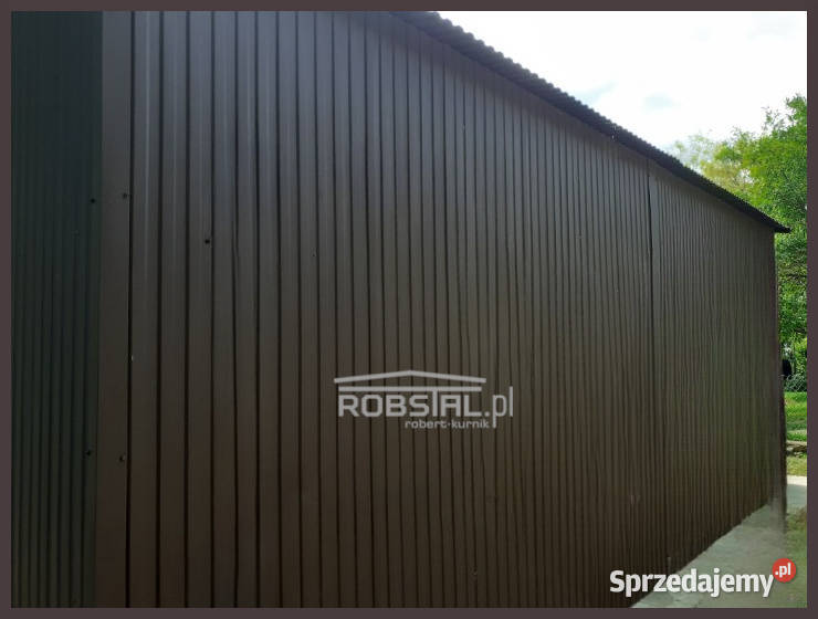 GARAŻ BLASZANY 6x8m Pozostałe pomorskie Gdańsk