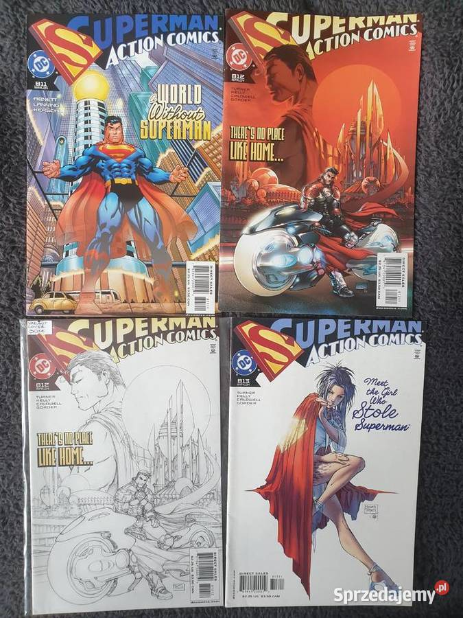Superman Action Comics zestaw 24 komiksów DC USA
