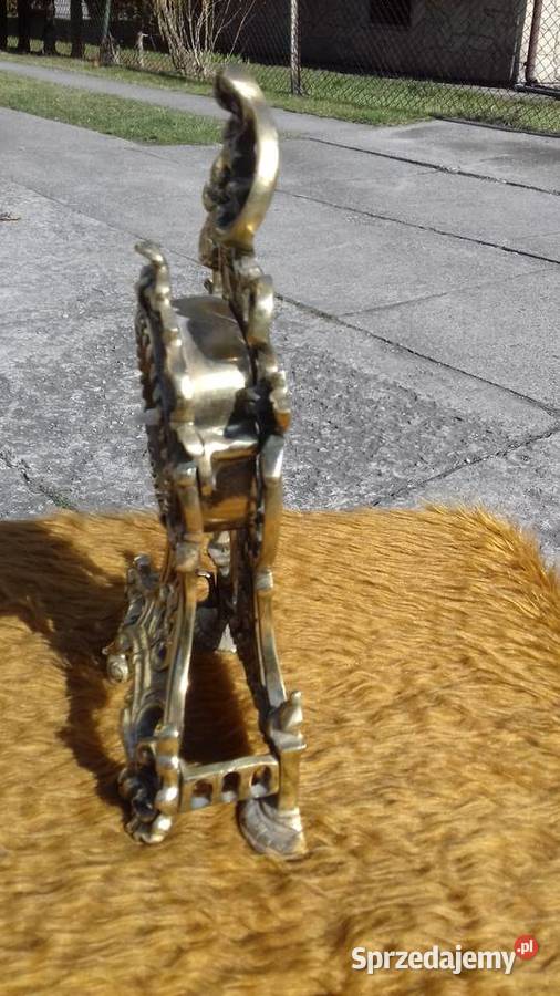 ZEGARY MOSIĘŻNY STOJĄCY KOMINKOWY ART BRASS małopolskie Nowy Sącz
