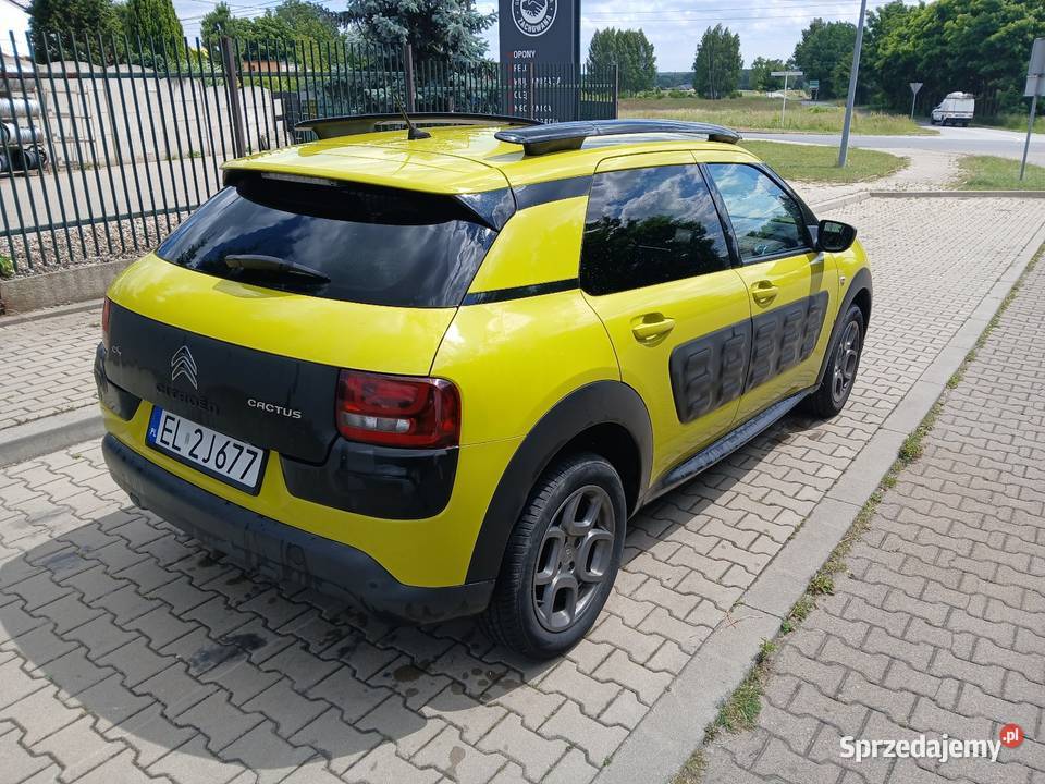 Citroen c4 cactus 12 pierwszy właściciel centralny zamek łódzkie