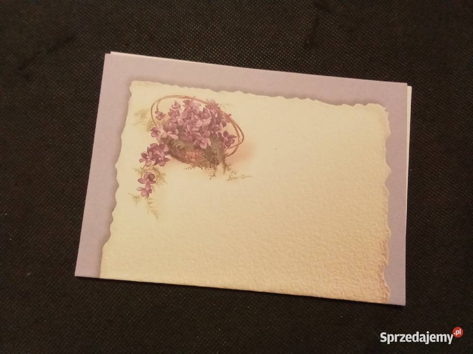 Kartka okolicznościowa z bukietem kwiatów kartka mazowieckie Warszawa