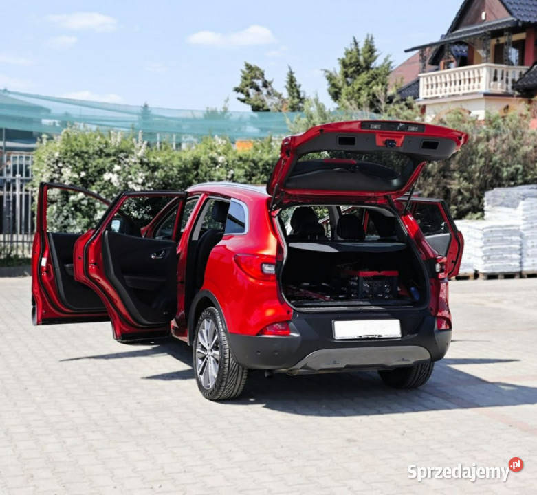 Renault Kadjar Klima Navi Kamera BOSE I 2015 1200cm3 Nowy Sącz