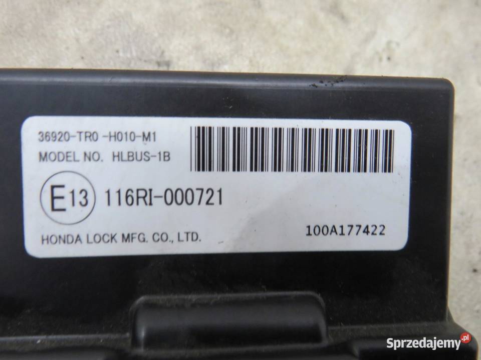 MODUŁ STEROWNIK CIVIC IX 36920TR0H010M1