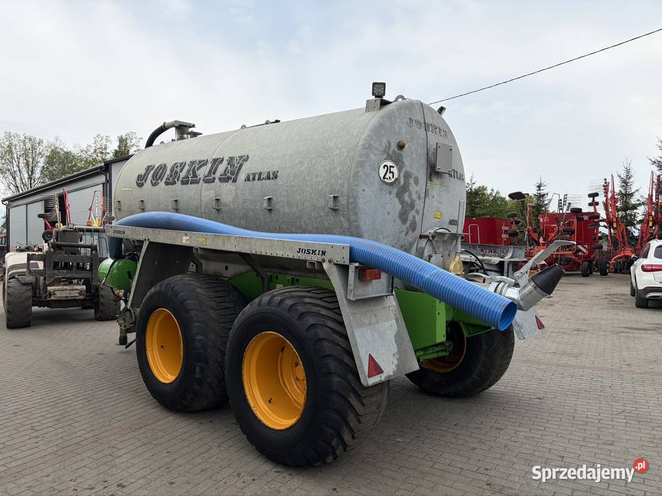 Beczkowóz Joskin 10000 litrów beczka szambiarka nieuszkodzony