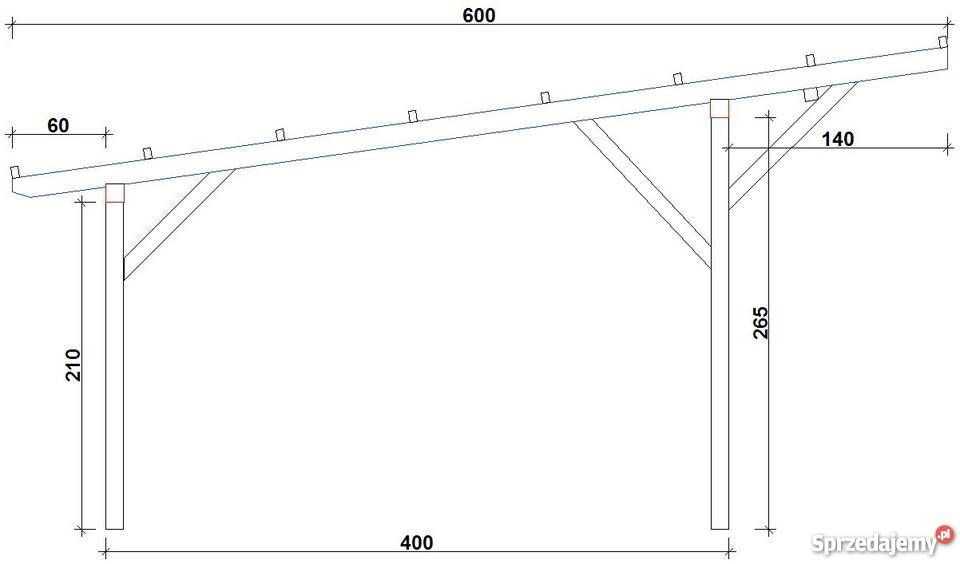 Garaż Drewniany Wiata Domek Altana Zadaszenie Rębiszów