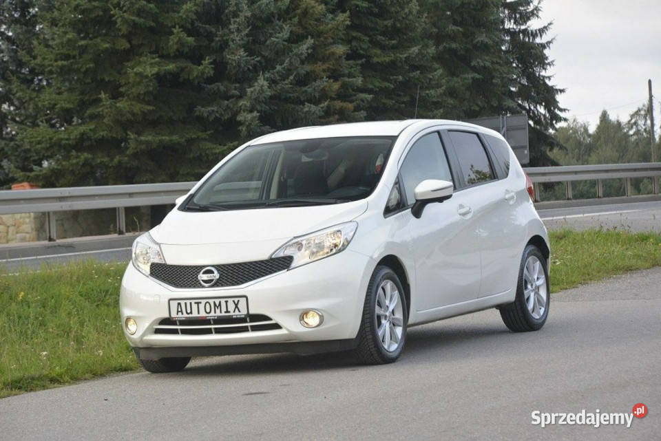 Nissan Note 12 Turbo nawi kamera 360 kurtyny powietrzne Samochody osobowe podkarpackie Sędziszów Małopolski