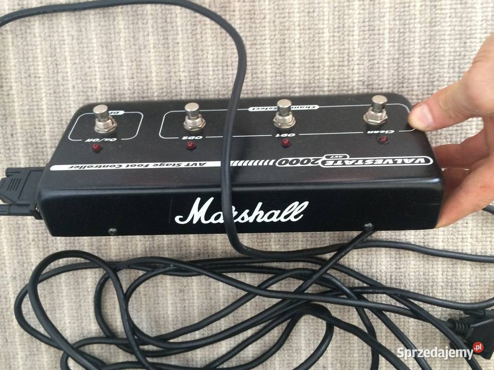 Marshall Valvestate combo gitarowe footswitch