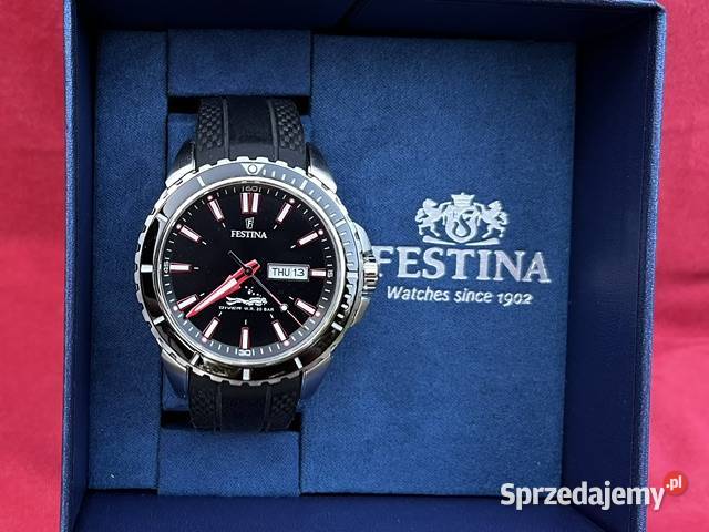 Zegarek męski Festina The Originals Diver 203782 Męskie Łódź