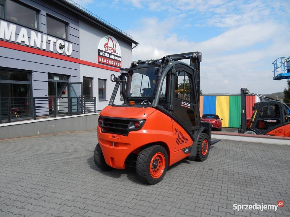 Wózek widłowy Linde H40D02 Pozycjoner wideł małopolskie Mogilany