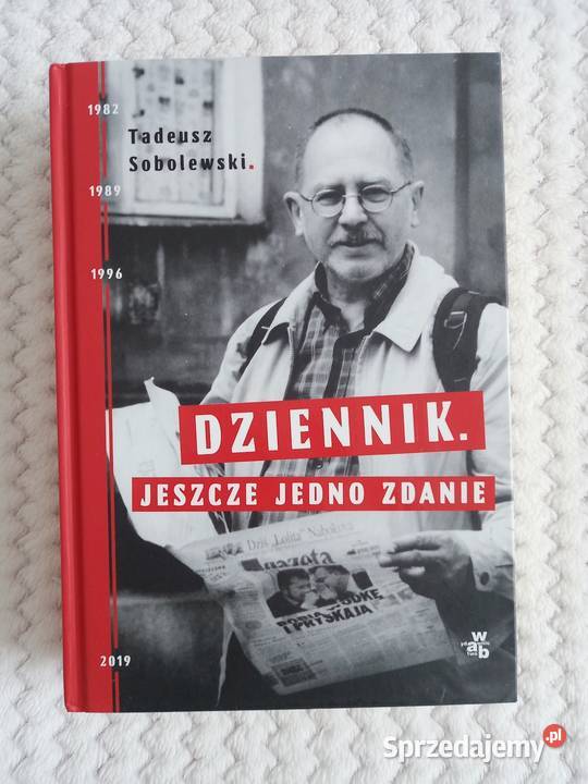 Dziennik Jeszcze jedno zdanie Tadeusz Sobolewski sprzedam