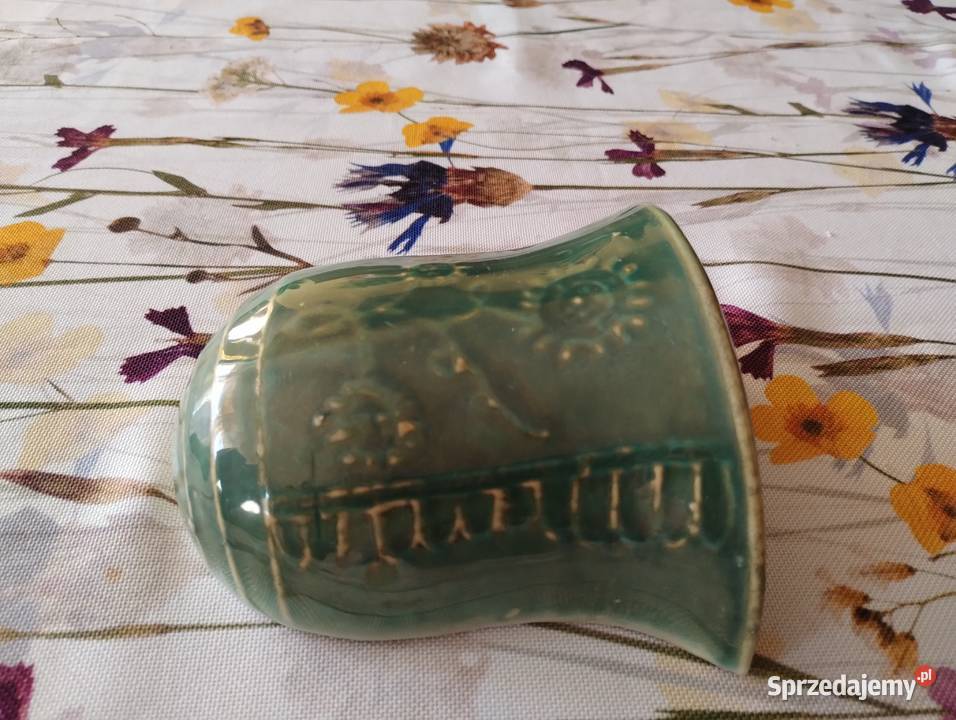 PRL wazon zawieszka ceramika Białystok łódzkie Kutno