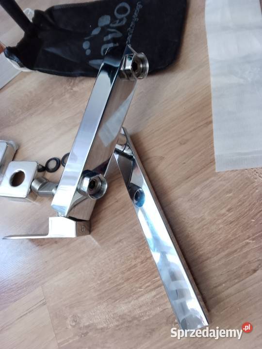 Bateria Zlewozmywakowa Ścienna Chrom KVADRATO Bełchatów