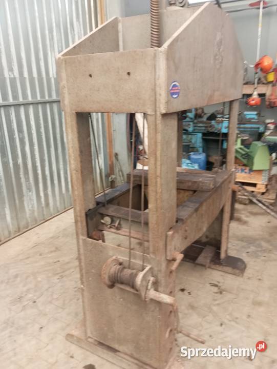 Prasa warsztatowa 100 ton wielkopolskie