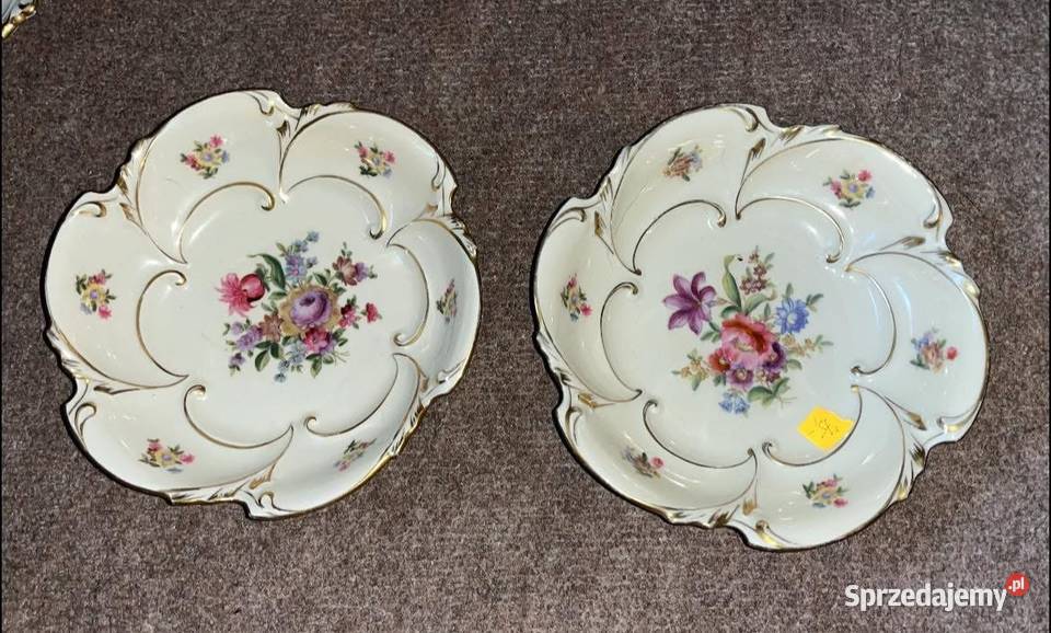 Patera z bukietem Ilmenau Made in Germany Bial Gdańsk