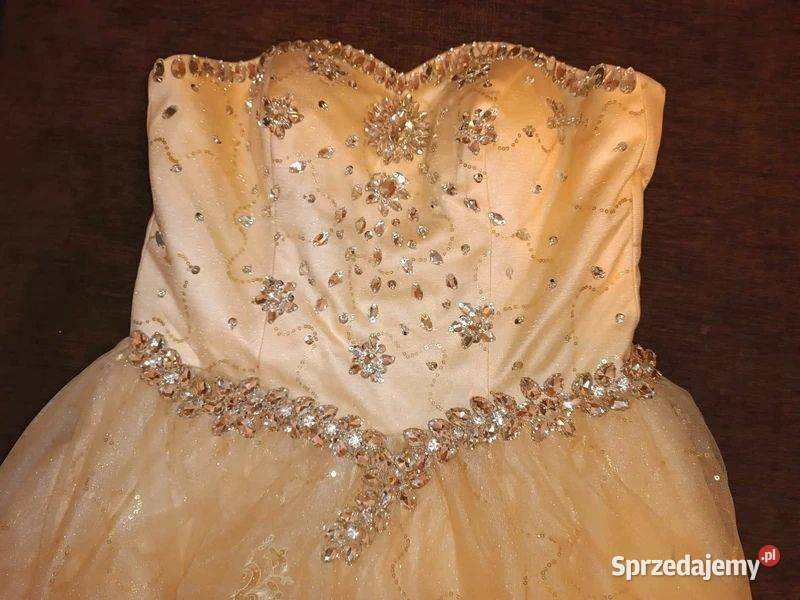Piękna suknia wieczorowa Biłgoraj sprzedam