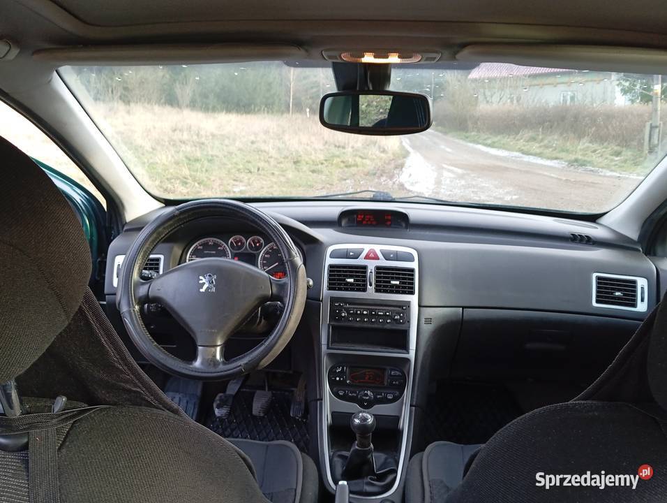 Peugeot 307 SW 20 hdi klima 7osób elektrochrom. lusterko wst. 307 SW Wałbrzych sprzedam