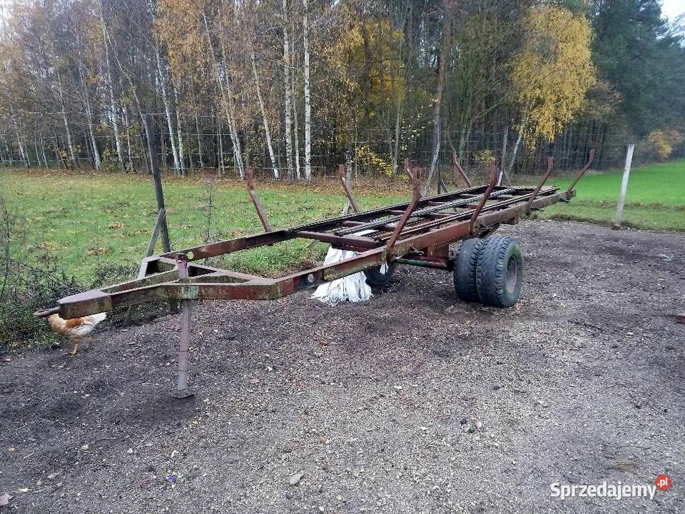 Rama podwozie przyczepa na baloty Przyczepy rolnicze Bogdanów