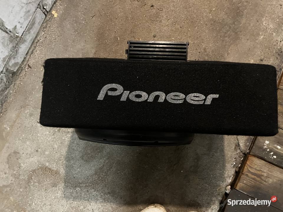 Subwoofer aktywny Pioneer wzmacniacz Blaupunkt
