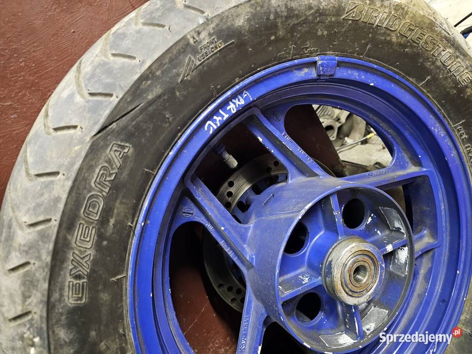 Kawasaki GPX 600 koło tył tylne tylnie opona Jelenia Góra