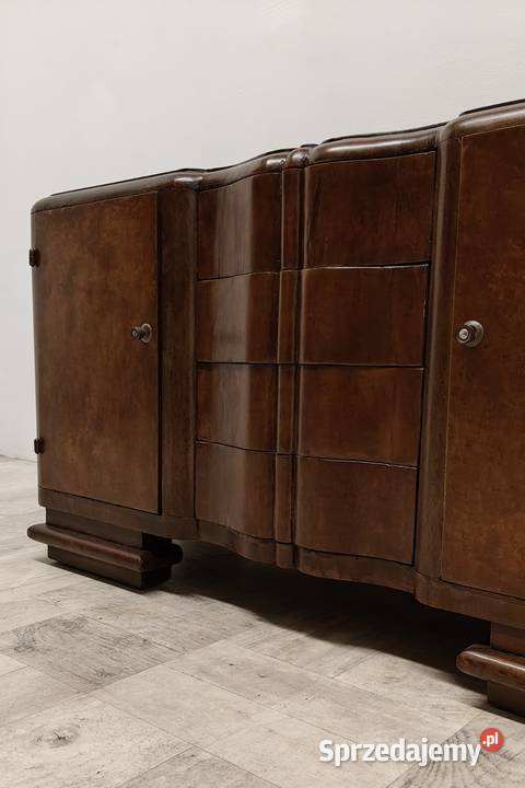 komoda art Deco vintage lata 40te design z łódzkie Radomsko