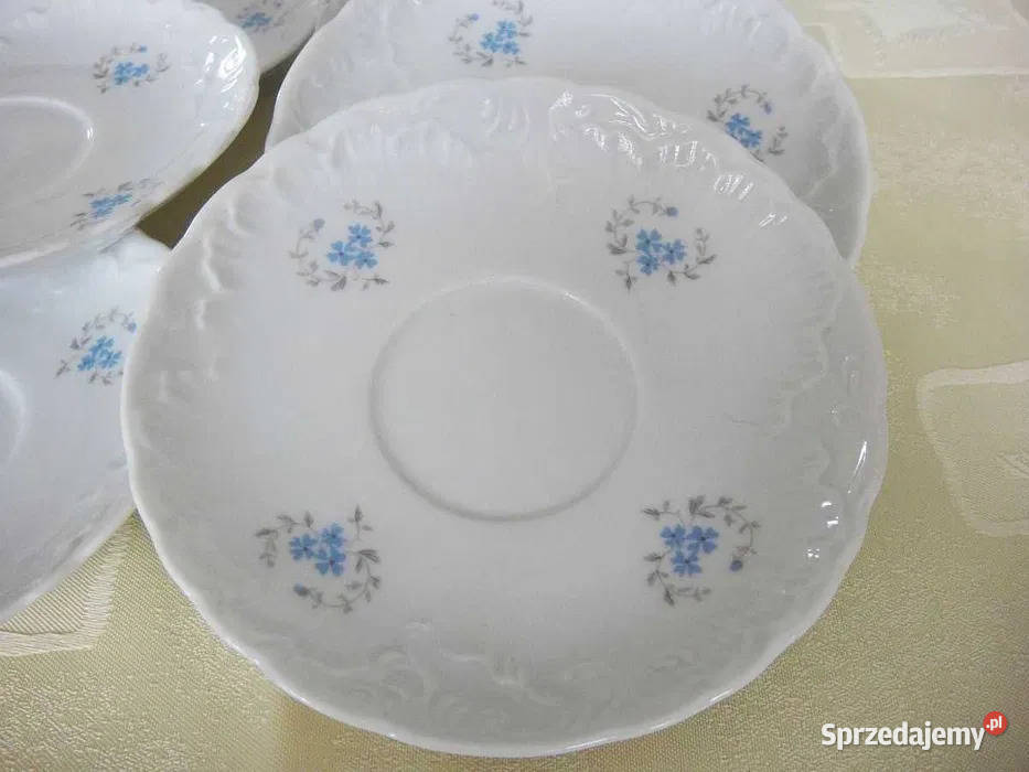 porcelana vintage talerzyk spodek salaterka biały Kielce