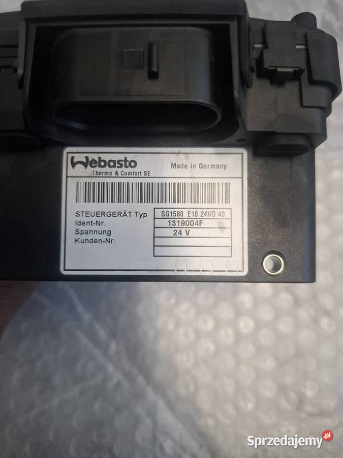 Sterownik Webasto Air Top Evo 40 24 v Diesel 4kW Kalisz sprzedam