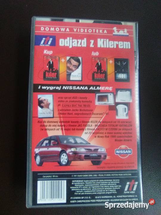 Kiler kaseta VHS Filmy Poznań