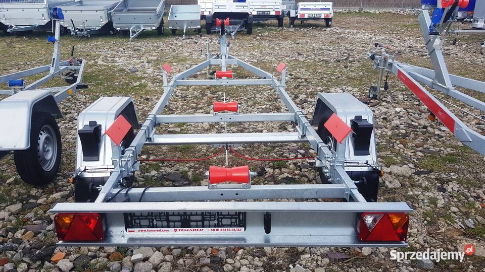 Przyczepa podłodziowa 58m x 19m 1000DMC TEMARED Piła