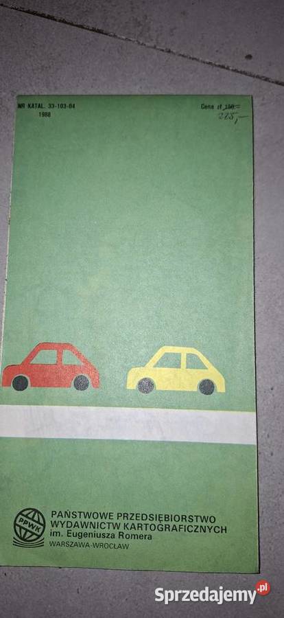 BielskoBiała plan miasta PRL niskonakładowy Łęczyca