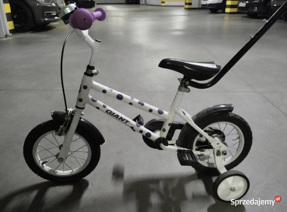 Rowerek rower Giant koła 12 plus boczne kółka Gdańsk