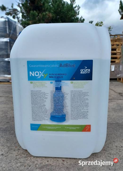 Płyn AdBlue do redukcji NOx ze spalin opakowanie Ujazd