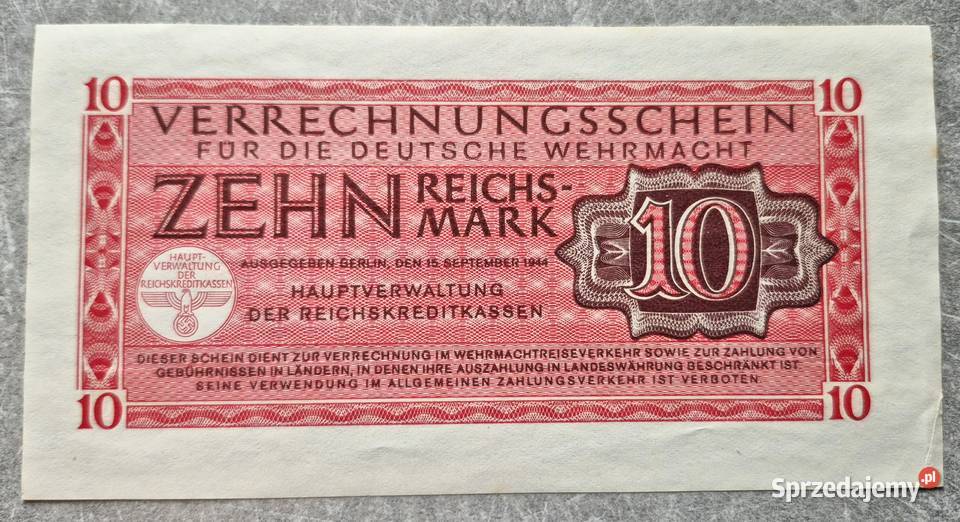 B1 NIEMCY III RZESZA 10 Marek 1942 r łódzkie Wola Kruszyńska