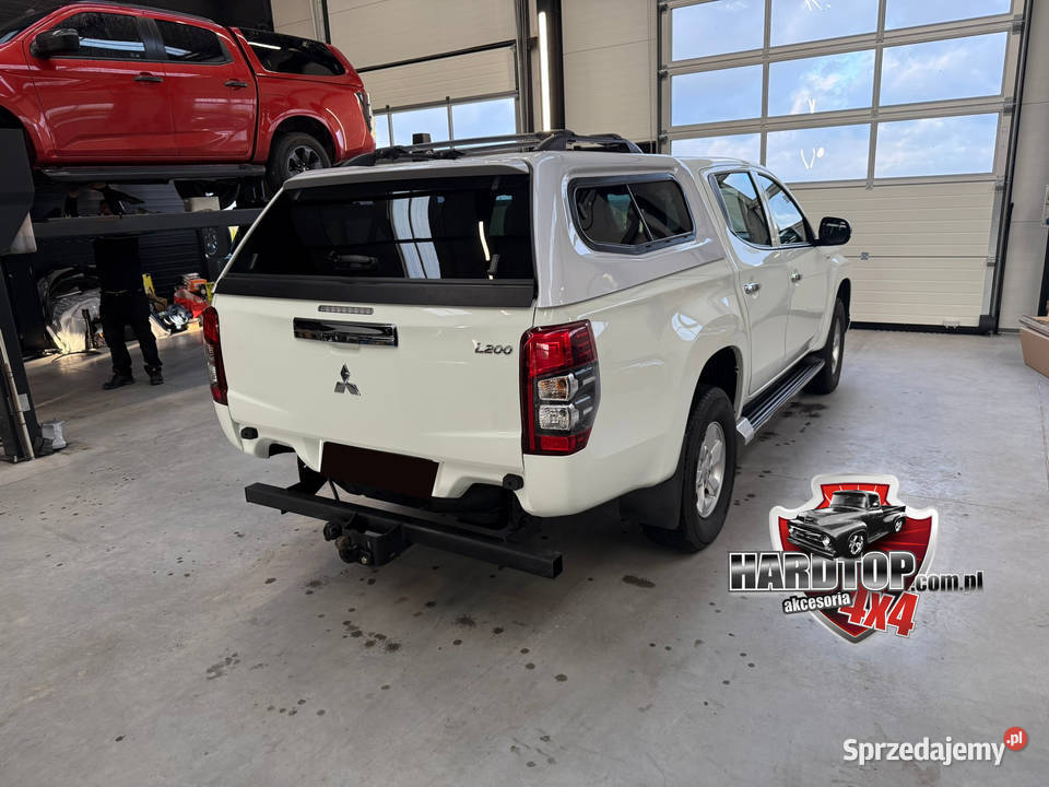 Zabudowa paki Hardtop WZMOCNIONA Szyby Przesuwne Pasłęk