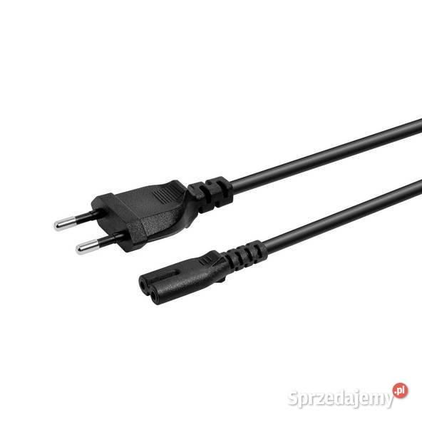 Kabel zasilający C7 2 pin 230V 15m CE TV RTV AGD zachodniopomorskie Szczecin