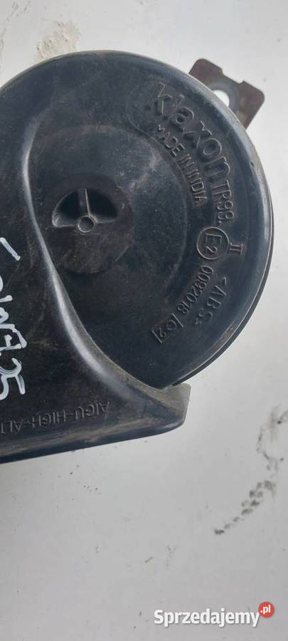 Klakson sygnał dźwiękowy Renault Scenic ll Szczecin