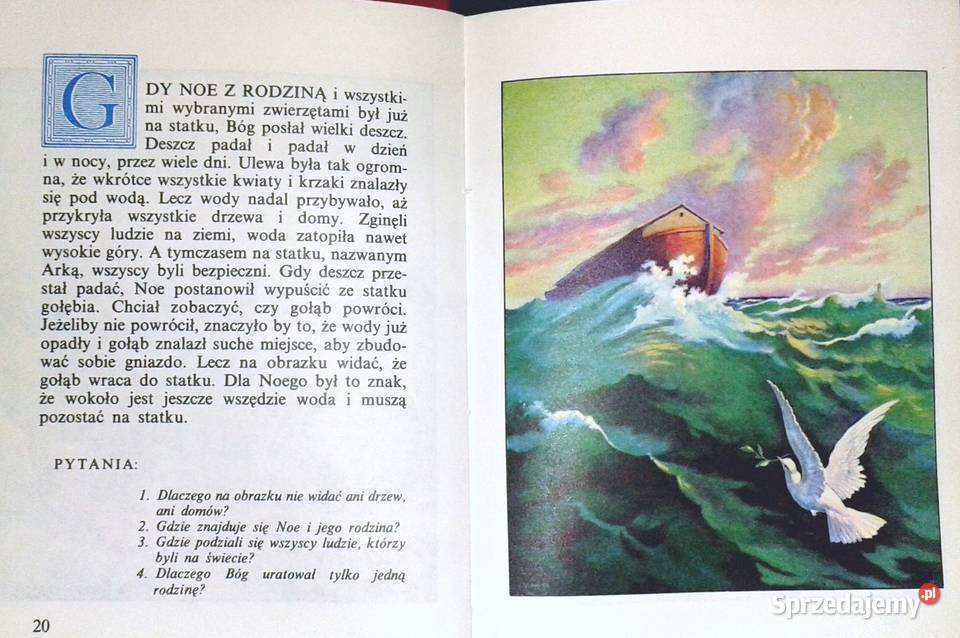 Biblia w obrazkach najmłodszych Kenneth N Taylor Rok wydania 1990 sprzedam