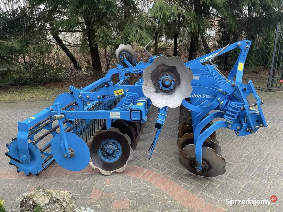 LEMKEN Rubin 9300 Brona talerzowa talerzówka nieuszkodzony Agregaty
